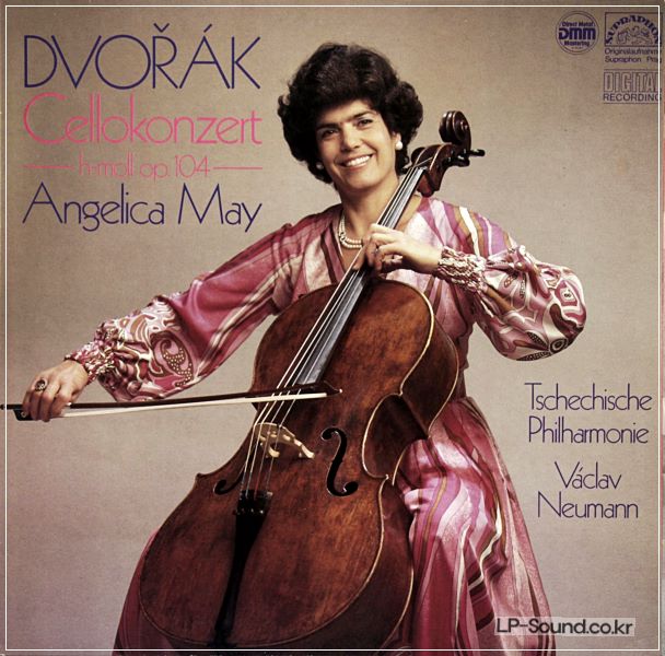 ANGELICA MAY DVORAK CELLO CONCERTO OP.104  SUPRAPHON  424697