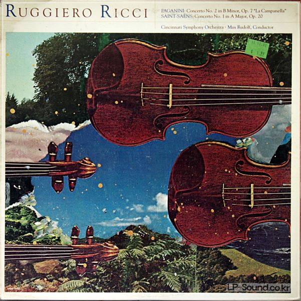 PAGANINI / SAINT-SAENS VIOLIN CONCERTOS NO.2 / NO.1 RICCI  MCA