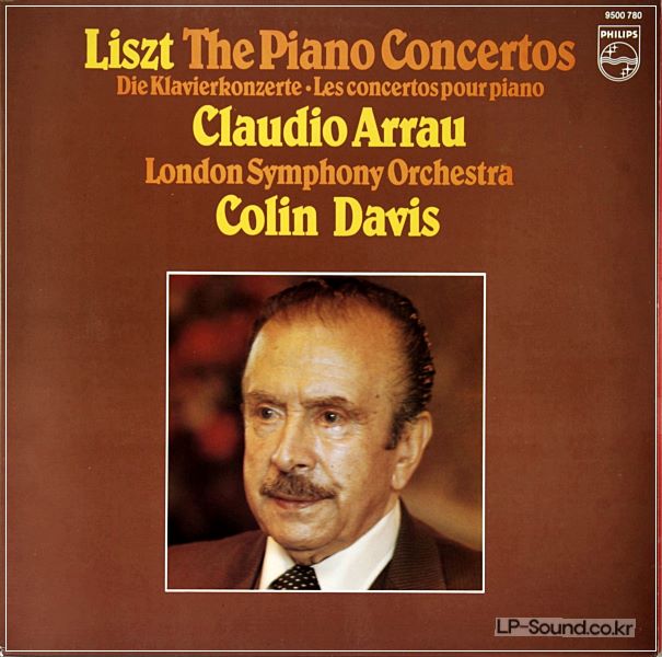 LISZT : THE PIANO CONCERTOS NO.1/2 ARRAU PHILPS 9500 780