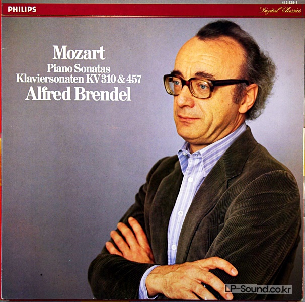 MOZART ALFRED BRENDEL PIANO SONATAS KV. 310 & 457 PHILIPS 412 525