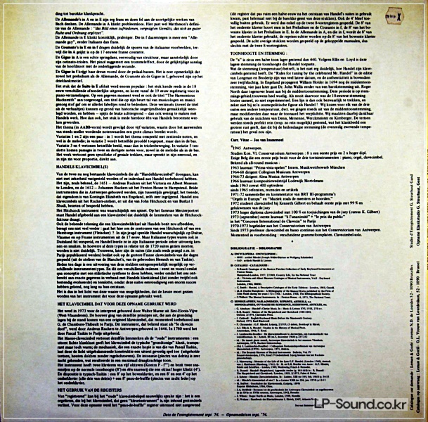 HANDEL* – JOS VAN IMMERSEEL - SUITES DE PIEC ALPHA BRUSSELS  CAT#: DB 220