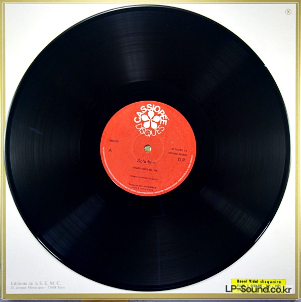 TANIA & ERIC HEIDSIECK - SCHUBERT MOMENTS MUSICAUX, GRAND DUO CASSIOPEE