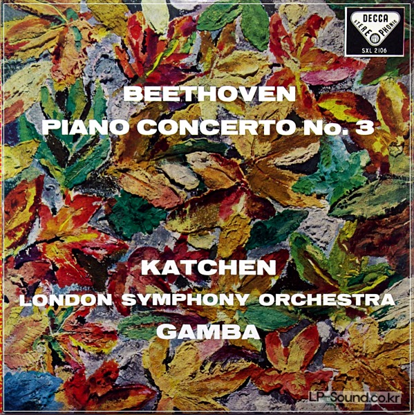 BEETHOVEN: PIANO CONCERTO NO. 3 KATCHEN / LSO / GAMBA SXL 2106