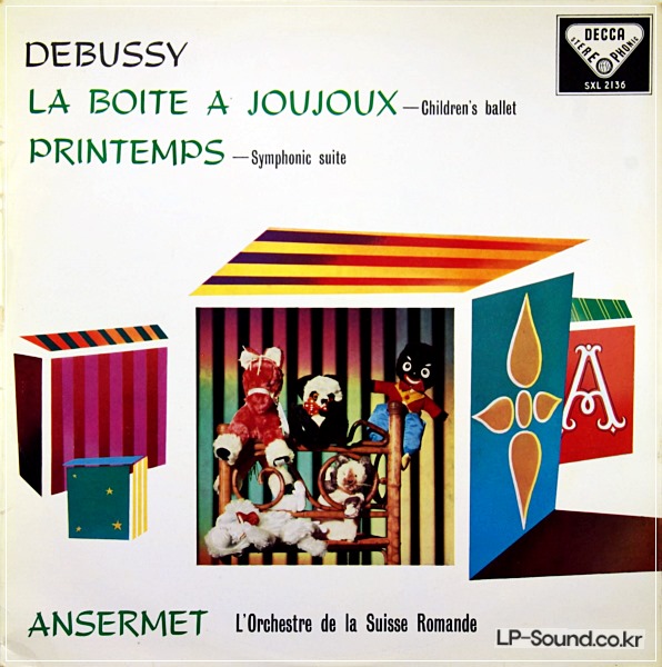 DEBUSSY LA BOITE A JOUJOUX / PRINTEMPS ANSERMET SXL 2136 ED1