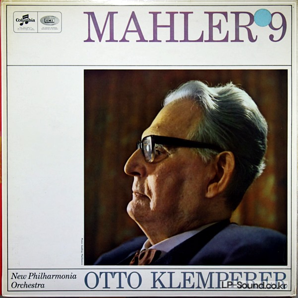 MAHLER NO.9  .KLEMPERER  SAX 5281 5282 2LP 1ST  NOT FOR SALE