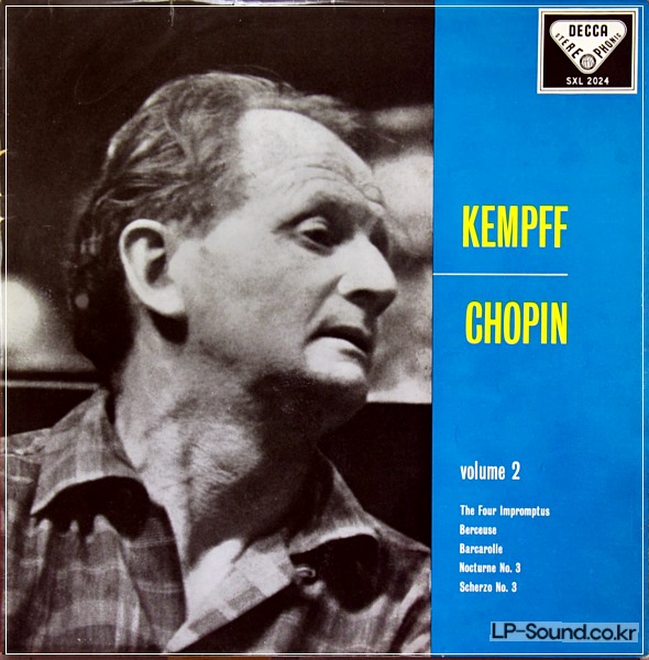 KEMPFF PLAYS CHOPIN VOL.2 * FOUR IMPROMPTUSDECCA SXL 2024