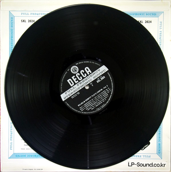 KEMPFF PLAYS CHOPIN VOL.2 * FOUR IMPROMPTUSDECCA SXL 2024