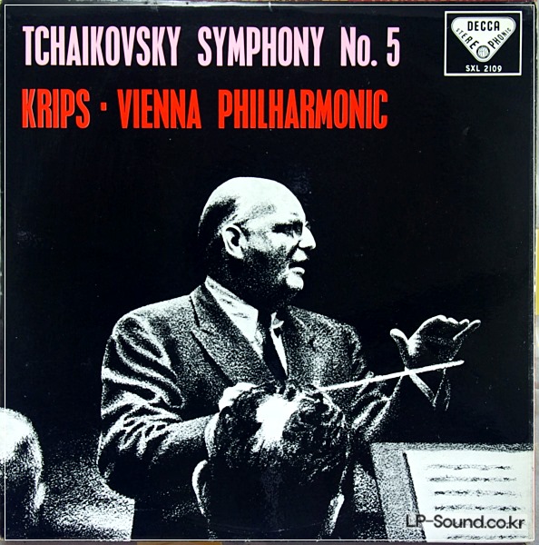 TCHAIKOVSKY NO. 5 - VIENNA PHILHARMONIC / KRIPS SXL 2109 BB