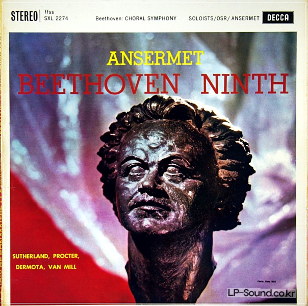 BEETHOVEN SYMPHONY NO. 9 ANSERMET  SXL 2274