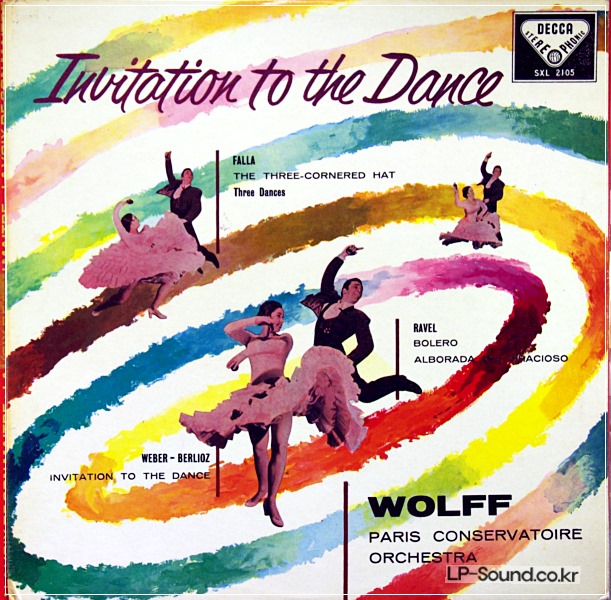 FALLA 3 CORNERED HAT RAVEL BOLERO WEBER INVITATION WOLFF SXL 2105