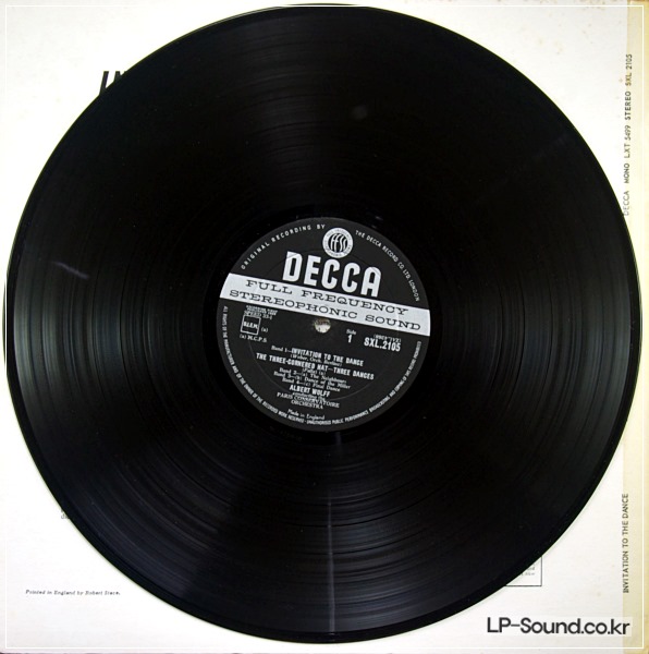 FALLA 3 CORNERED HAT RAVEL BOLERO WEBER INVITATION WOLFF SXL 2105