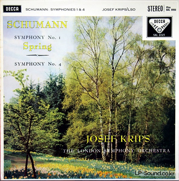SCHUMANN SYMPHONIES #1 & #4 *LSO KRIPS  SXL 2223