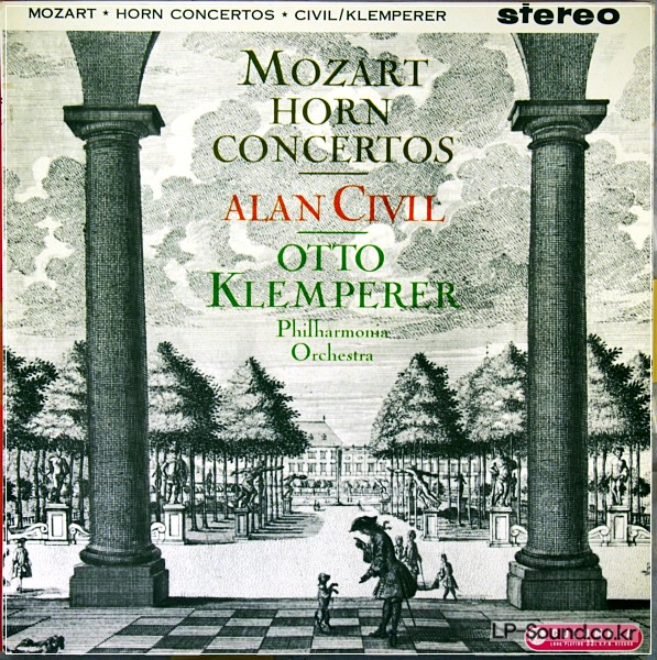 MOZART HONRN CONCERTOS -KLEMPERER ALAN CIVIL  SAX 2406