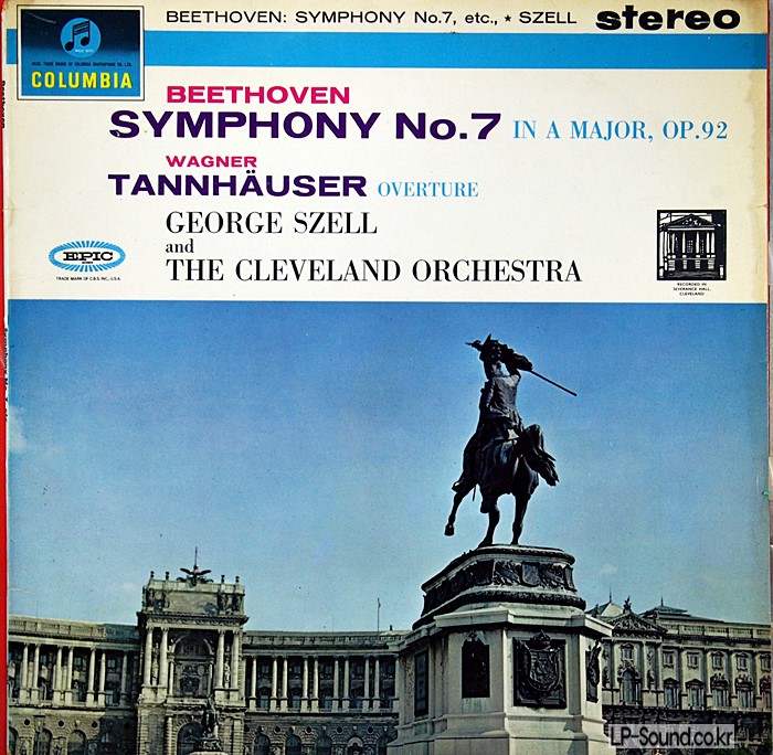 BEETHOVEN SYMPHONY NO.7 & WAGNER TANNHAUSER  GEORGE SZELL  SAX 2510