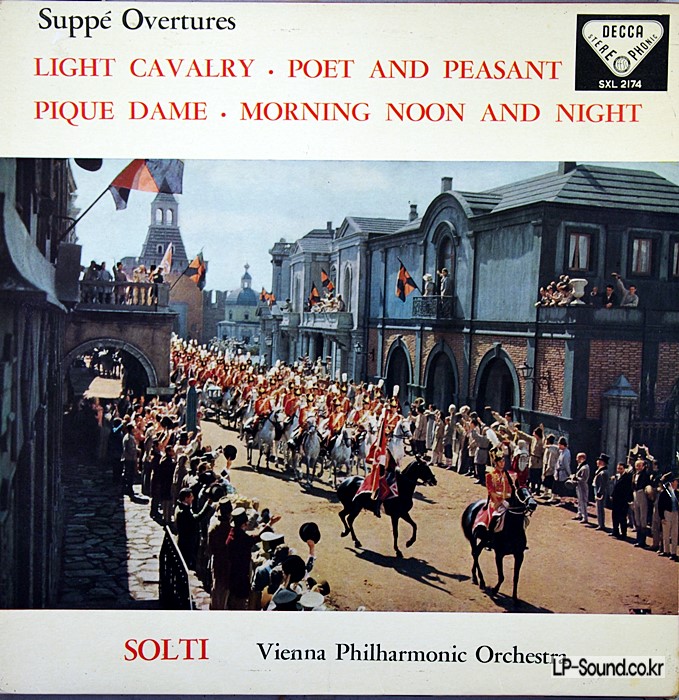 SUPPE: FOUR OVERTURES SOLTI / VIENNA  SXL 2174