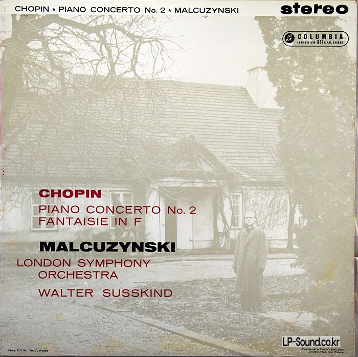 CHOPIN CONCERTO NO 2 MALCUZYNSKI SUSSKIND  SAX 2344