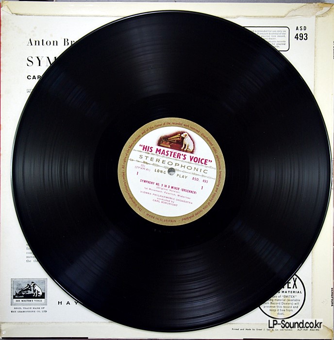 BRUCKNER NO.9  CARL SCHURICHT  ASD 493