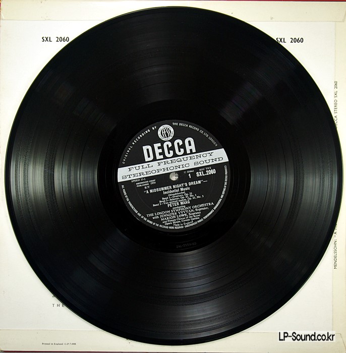 MIDSUMMER NIGHTS DREAM - PETER MAAG - SXL 2060