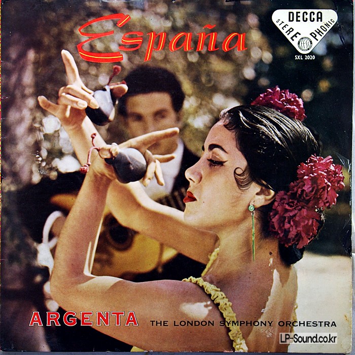ESPANA - ATAULFO ARGENTA 1959 UK ED1WBG  DECCA SXL 2020
