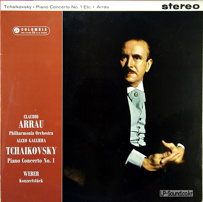 TCHAIKOVSKY PIANO  ARRAU & GALLIERA  SAX 2380