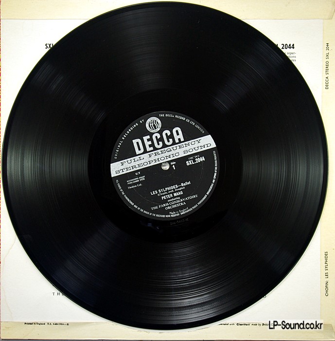 CHOPIN: LES SYLPHIDES /DELIBES: LA SOURCE /PCO /MAAG SXL 2044