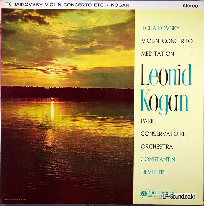 TCHAIKOVSKY VIOLIN CONCERTO LEONID KOGAN SILVESTRICOLUMBIA SAX 2323 ED1 T/S