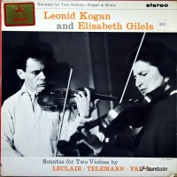 LECLAIR.YSAYE LEONID KOGAN VIOLIN  GILELS  SAX 2531 ODEON