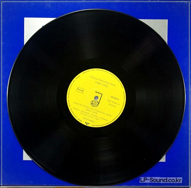 BACH COMPLETE SUITES FOR CELLO  JAN POLASEK 3LP BOX