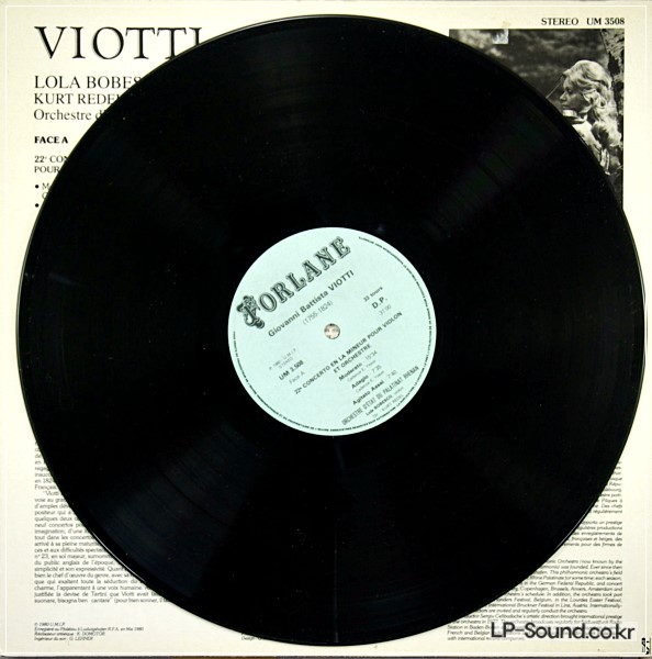 LOLA BOBESCO & REDEL - VIOTTI CONCERTI  UM 3508