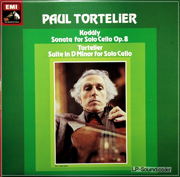 KODALY: SONATA FOR SOLO CELLO / TORTELIER: SUITE IN D TORTELIER ASD 3458