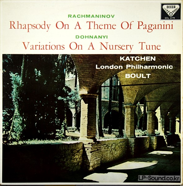 RACHMANINOV / DOHNANYI - JULIUS KATCHEN **DECCA SXL 2176