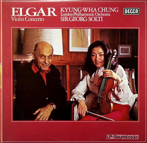 ELGAR VIOLINCONCERT KYUNG WHA CHUNG DECCA SXL 6842
