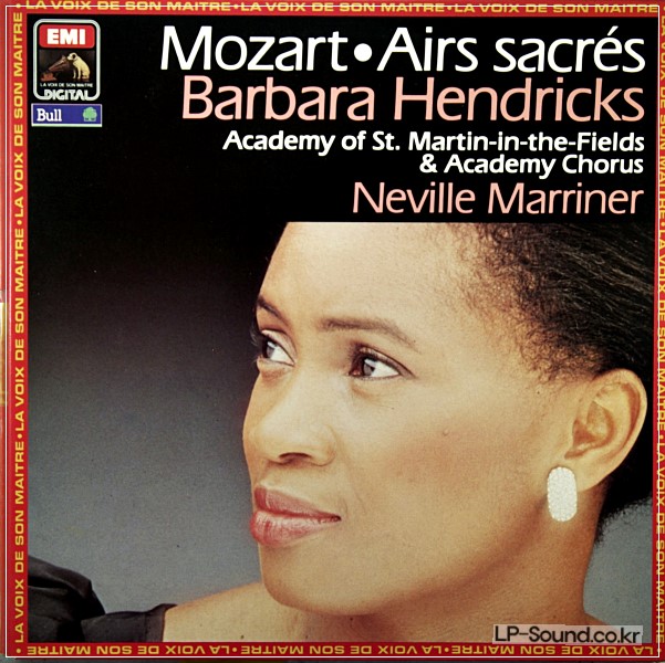 MOZART:AIRS SACRéSBARBARA HENDRICKS MARRINER*EMI
