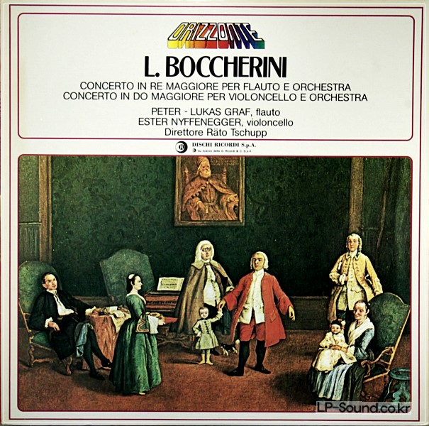 BOCCHERINI FLOTENKONZERT IN D-DUR, OP. 27 RICORDI