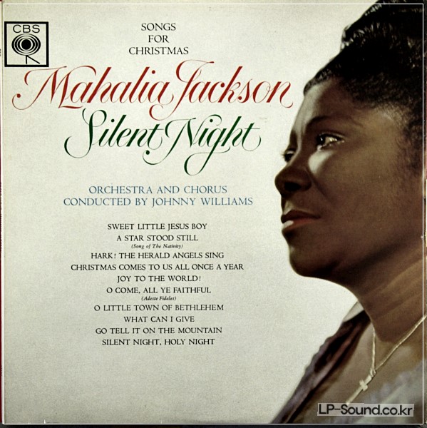 MAHALIA JACKSON SILENT NIGHT SONGS FOR CHRISTMAS CBS 62130