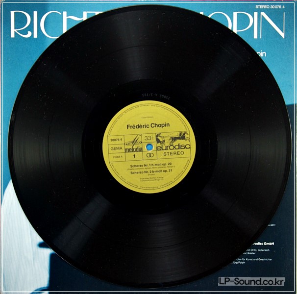 SVIATOSLAV RICHTER,CHOPIN*–4 SCHERZI  MELODIA-EURODISC– 25 068 MK