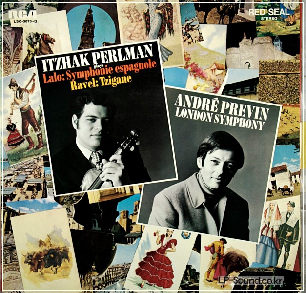 ITZHAK PERLMAN/PREVIN LALO  RAVEL TZIGANE RCA LSC-3073
