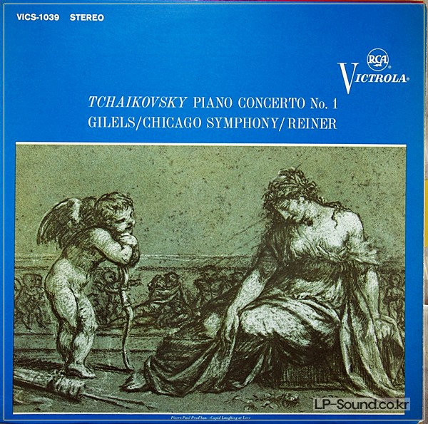 TCHAIKOVSKY PIANO CONCERTO NO 1 EMIL GILELS CHICAGO SYM ORCH REINER