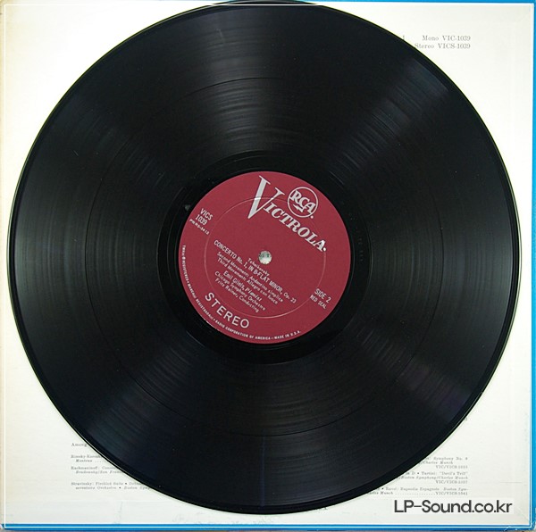 TCHAIKOVSKY PIANO CONCERTO NO 1 EMIL GILELS CHICAGO SYM ORCH REINER