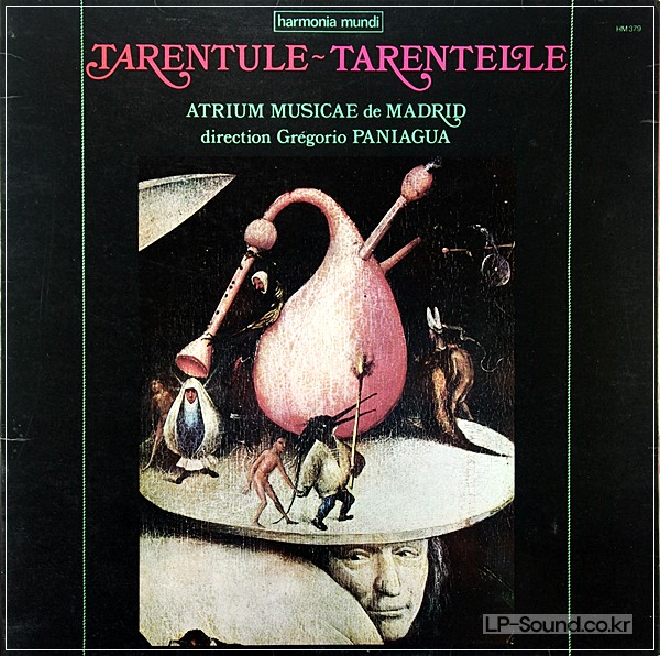 GREGORIO PANIAGUA TARENTULE TARENTELLE ORIG HARMONIA MUNDI LP HM 379