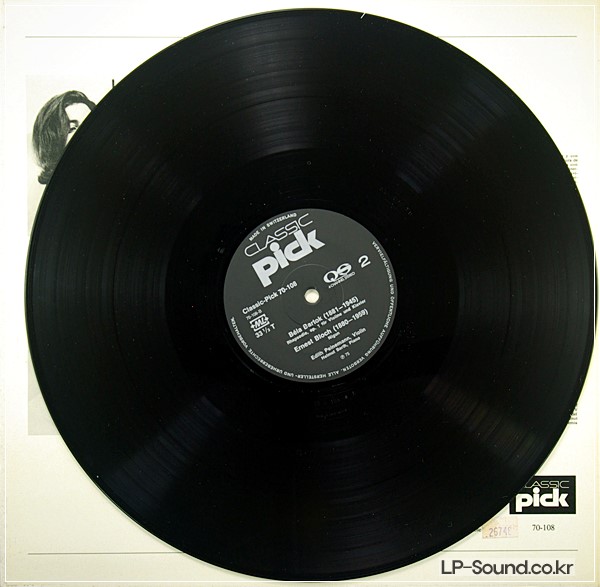 PEINEMANN - BARTOK, SUK, BLOCH VIOLIN RECITAL SWISS ONLY