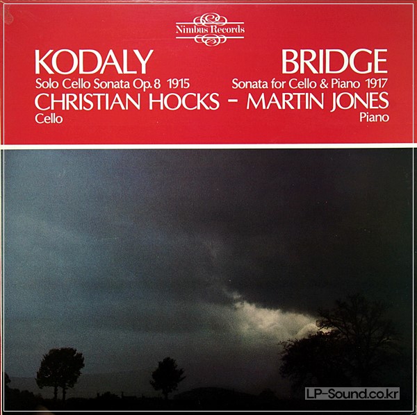 CHRISTIAN HOCKS CELLO RECITAL KODALY BRIDGE M JONES NIMBUS