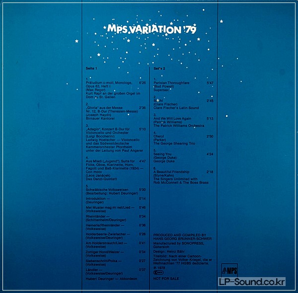 VARIOUS - MPS VARIATION '79 - F1603 - RAR