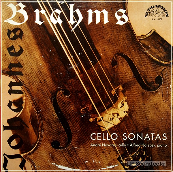 BRAHMS CELLO SONATAS NOS. 1 & 2 ANDRE NAVARRA & ALFRED HOLECEK