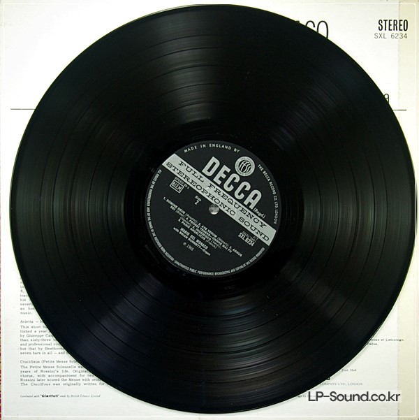 MARIO DEL MONACO RECITAL WITH BRIAN RUNNETT AT THE ORGAN SXL 5234