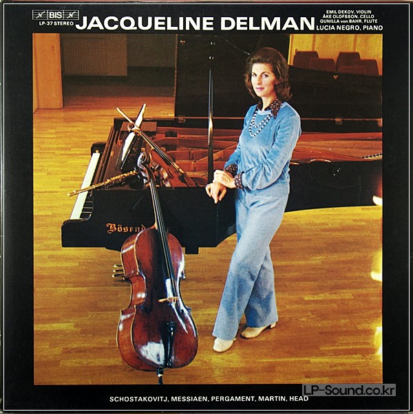 JACQUELINE DELMAN / SHOSTAKOVICH -MESSIAEN - PERGAMENT - MARTIN - HEAD /