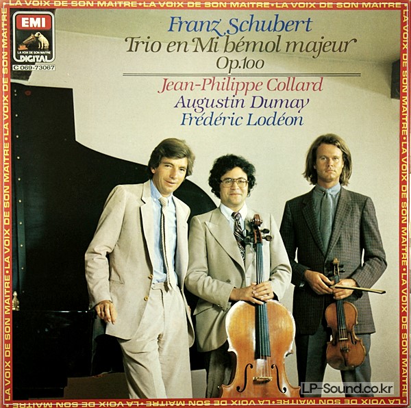 SCHUBERT:TRIO OP.100*COLLARD-DUMAY-LODEON *EMI PATHE DIGITAL *1985