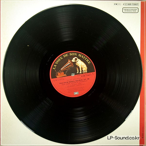 SCHUBERT:TRIO OP.100*COLLARD-DUMAY-LODEON *EMI PATHE DIGITAL *1985