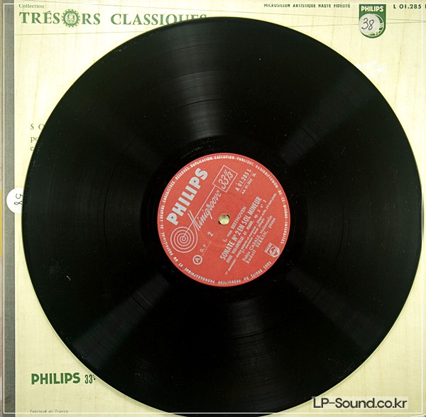 BEETHOVEN SONATAS FOR CELLO &PIANO NO.1/2.CASALS/SERKIN. PHILIPS L 01.285 L