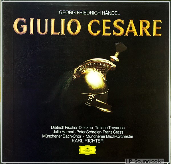 HANDEL GIULIO CESARE KARL RICHTER DGG 2711 009  4LP BOX